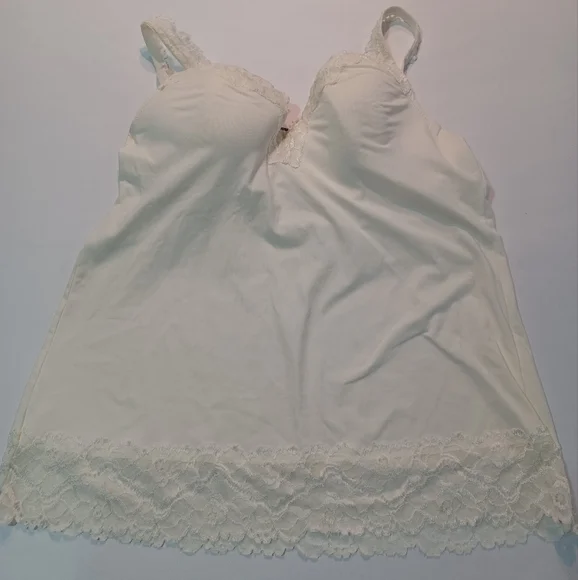 Soma Cream Camisole with Lace Detail - Picture 1 of 5